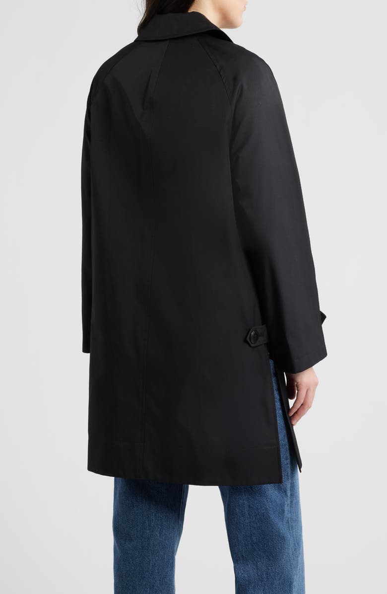 Sam Edelman Mac Single Breasted Coat, Alternate, color, Black