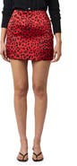 Equipment Laylin Print Miniskirt