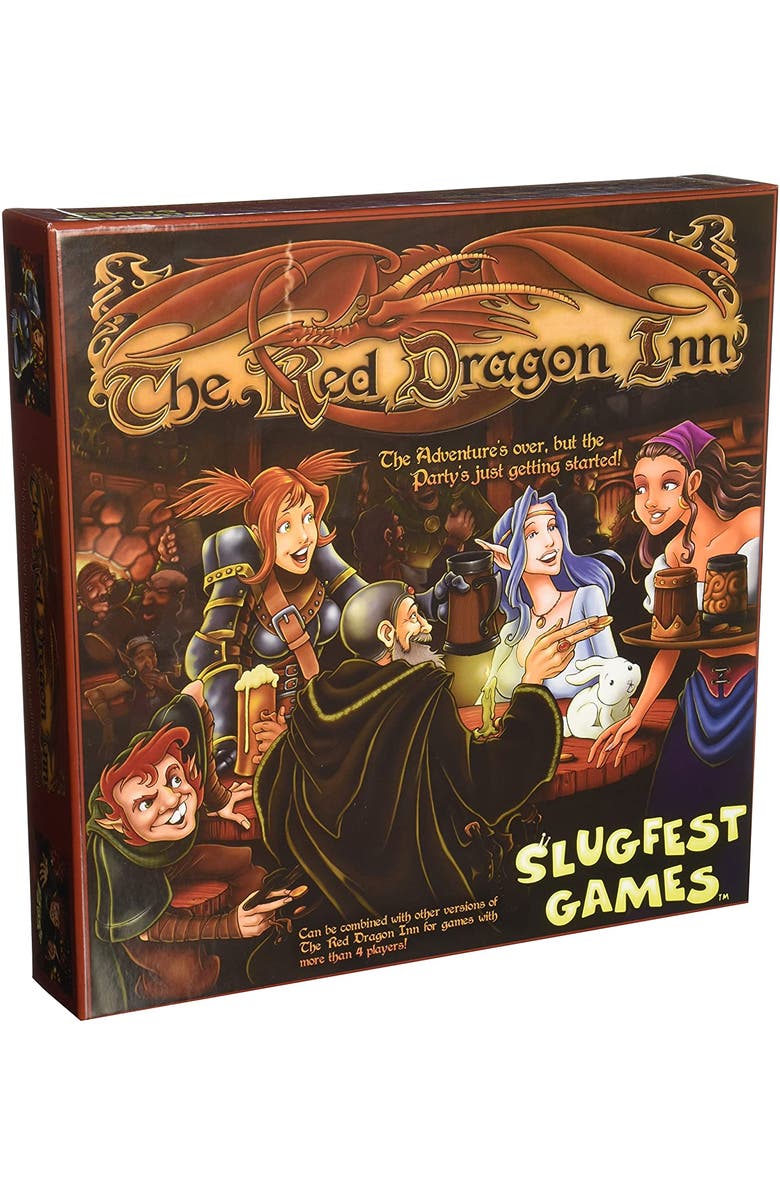 SlugFest Games Red Dragon Inn Board Game, 24 Players, Kids & Adults, Main, color, 
