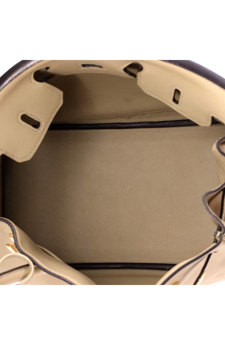 Pre-Owned Hermes Birkin Handbag Light Swift with Gold Hardware 25, Alternate, color, Trench