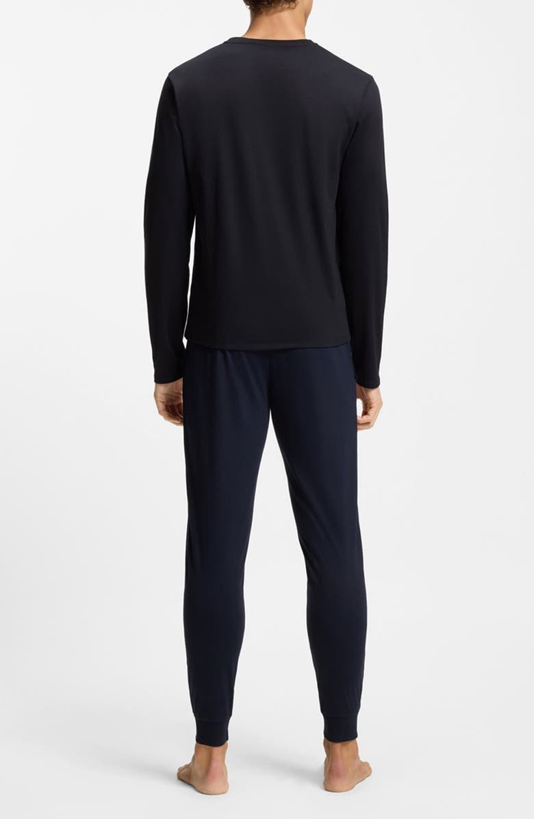 BOSS Holiday Long Pajama Set, Alternate, color, Dark Blue
