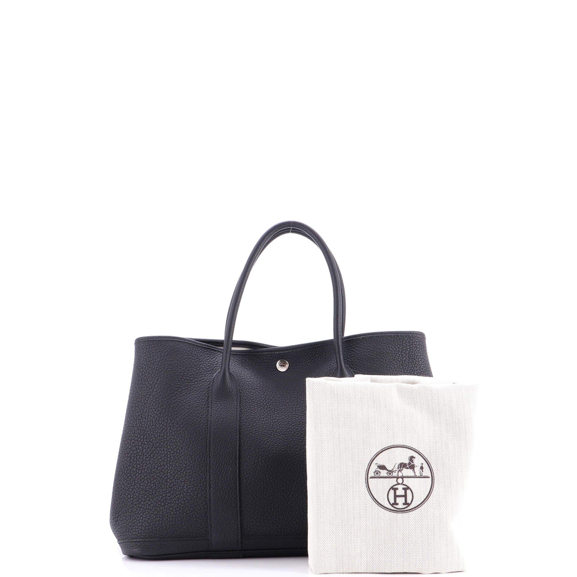 Pre-Owned Hermes Garden Party Tote Leather 36, Alternate, color, 