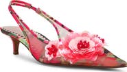 Betsey Johnson Audree Pointed Toe Slingback Pump