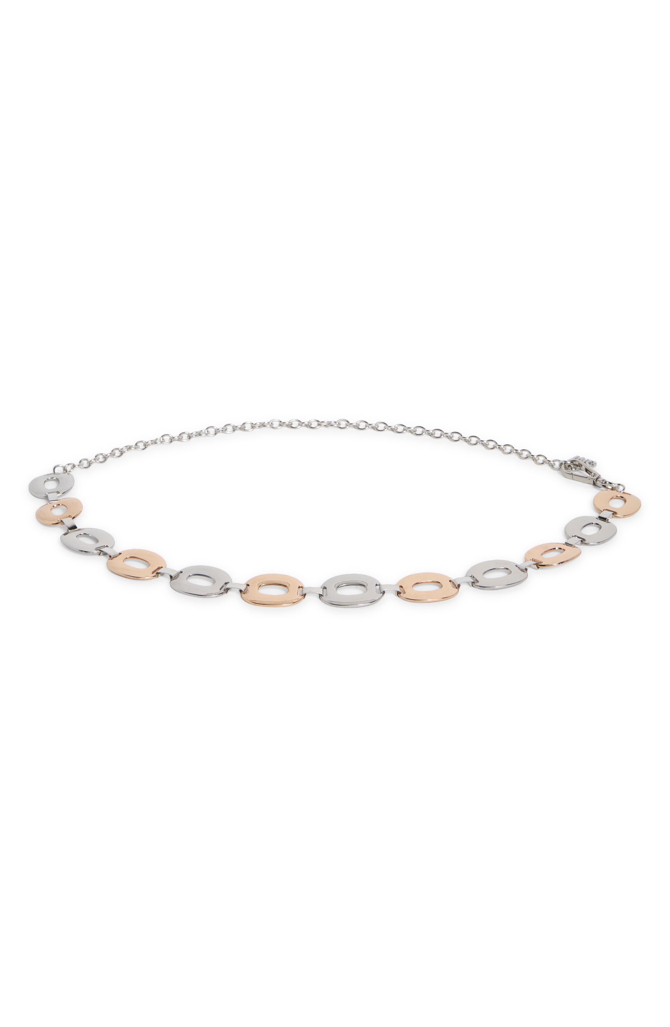 Oval Link Chain Belt