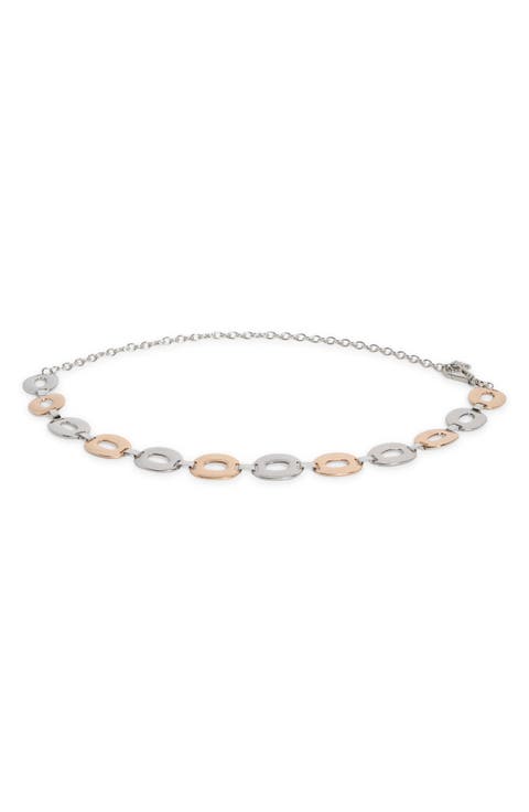 Oval Link Chain Belt
