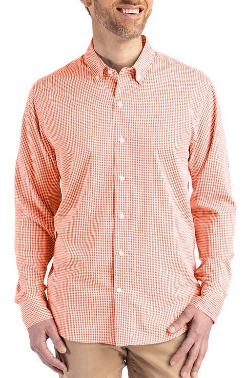 Skyline Epic Confidence Check Stretch Button-Down Shirt (Big & Tall)