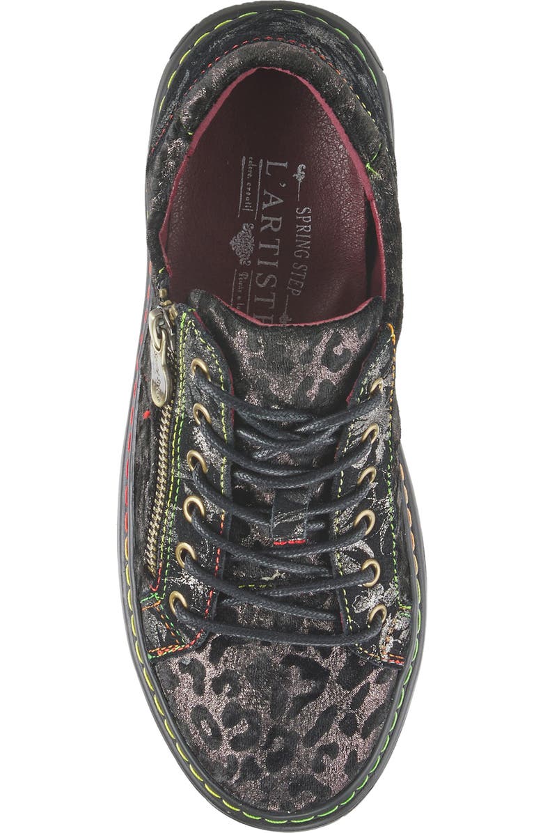 Spring Step Danli Cheetah Sneaker, Alternate, color,