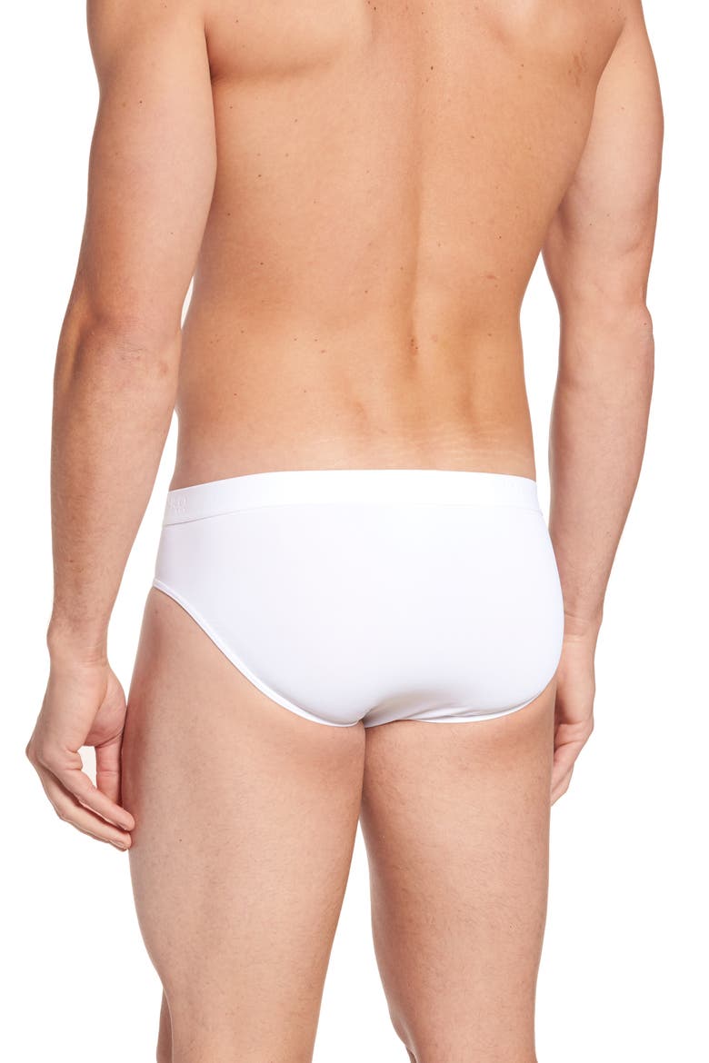 Micro Touch Brief, Alternate, color, WHITE