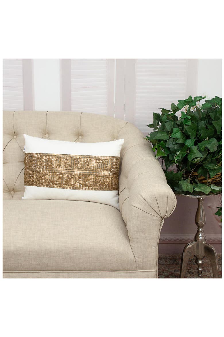 Misty Decorative Accent Pillow , Alternate, color, OFF WHITE