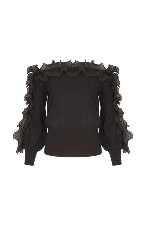 Anne Fontaine Catane Top In Black