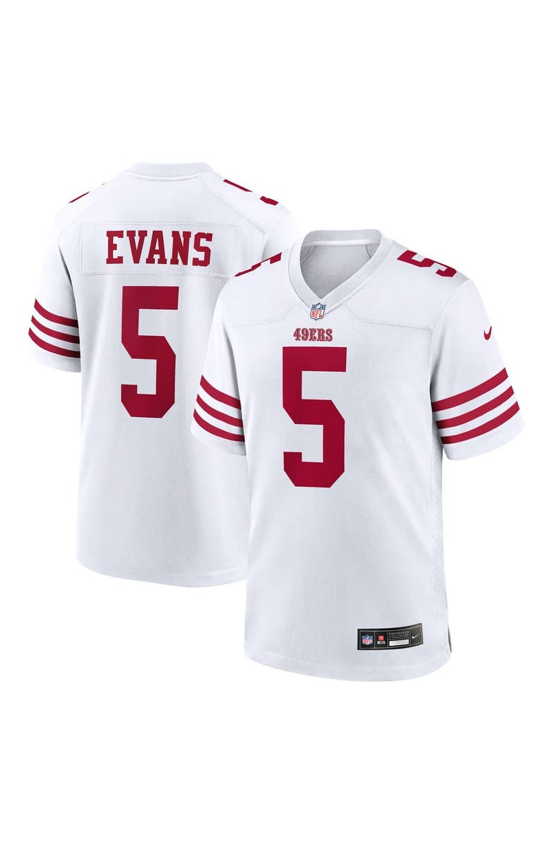Nike Men's Nike Mike Evans Men's White San Francisco 49ers Game Jersey, Main, color, White