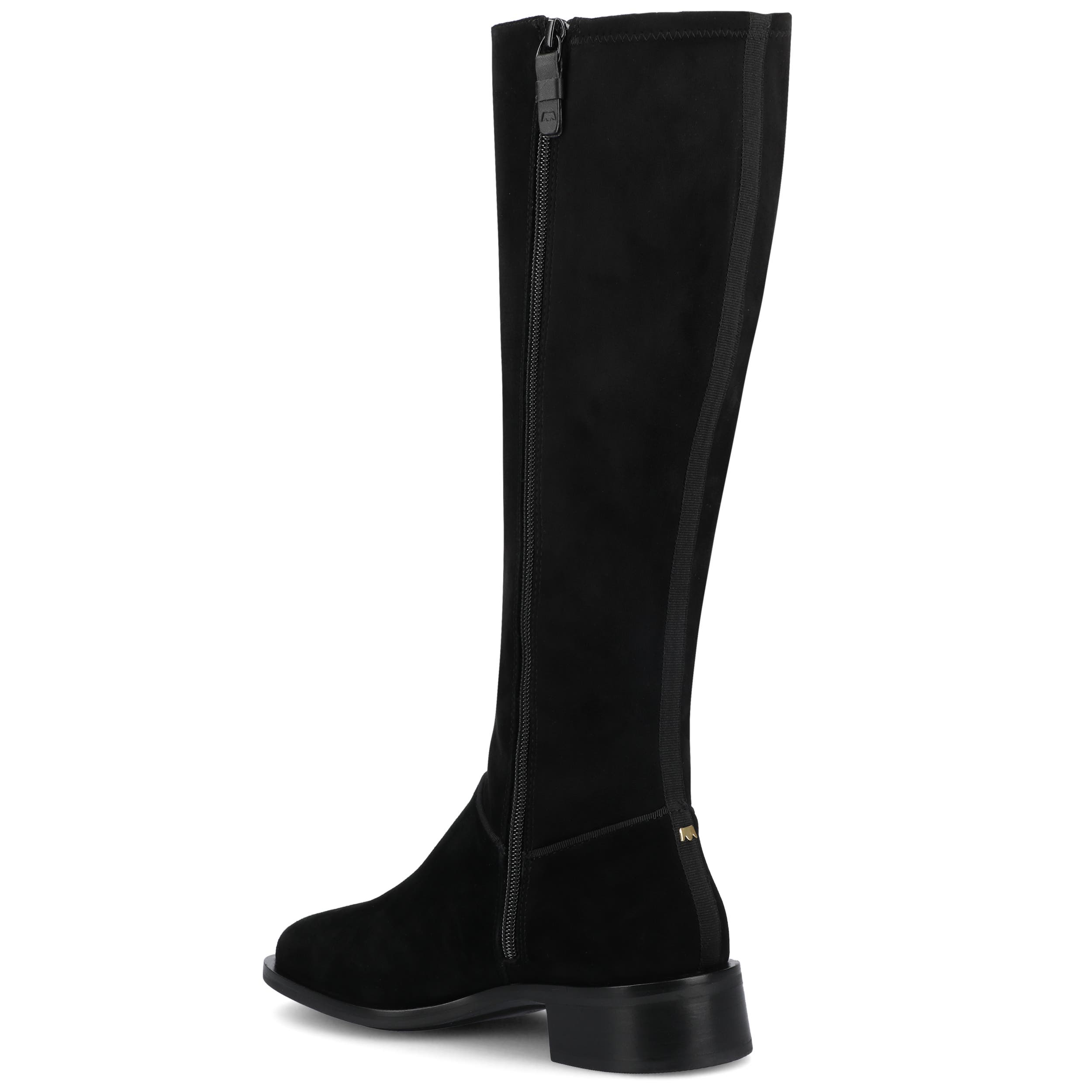 Birdies Women's The Starling Loafer Tall Boot Suede, Alternate, color, 