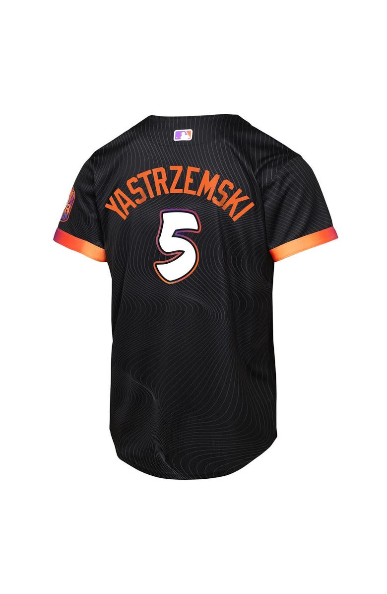 Nike Youth Outerstuff Mike Yastrzemski Anthracite San Francisco Giants 2025 City Connect Limited Jersey, Alternate, color, 