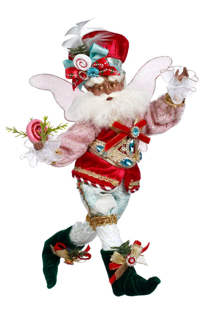 Mark Roberts African American Candy Shop Fairy, Small, Main, color, Red