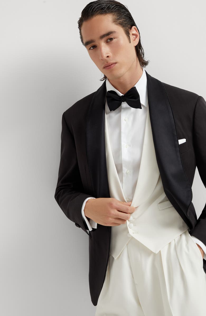 Brunello Cucinelli Tuxedo jacket, Alternate, color, 