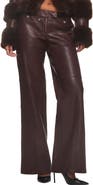 I.AM.GIA Sarrin Faux Leather Wide Leg Pants