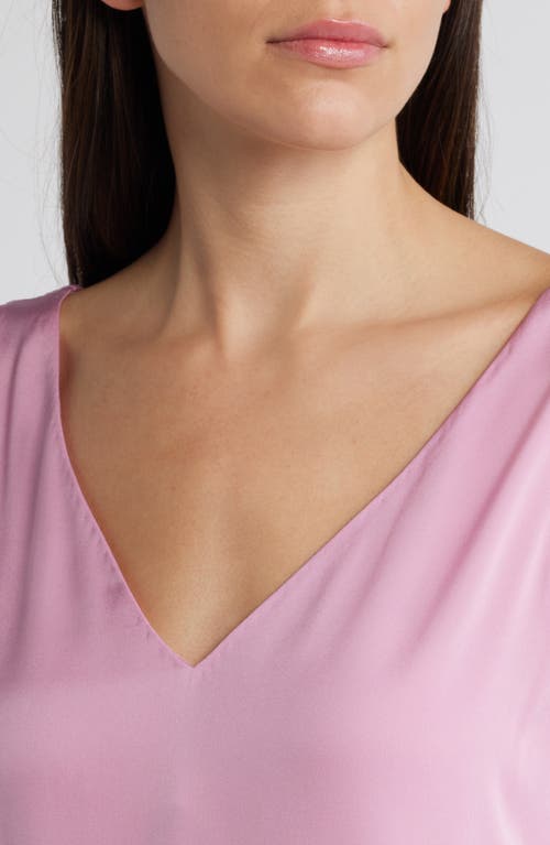 Kobi Halperin Sailor Sleeveless V-neck Blouse In Pink
