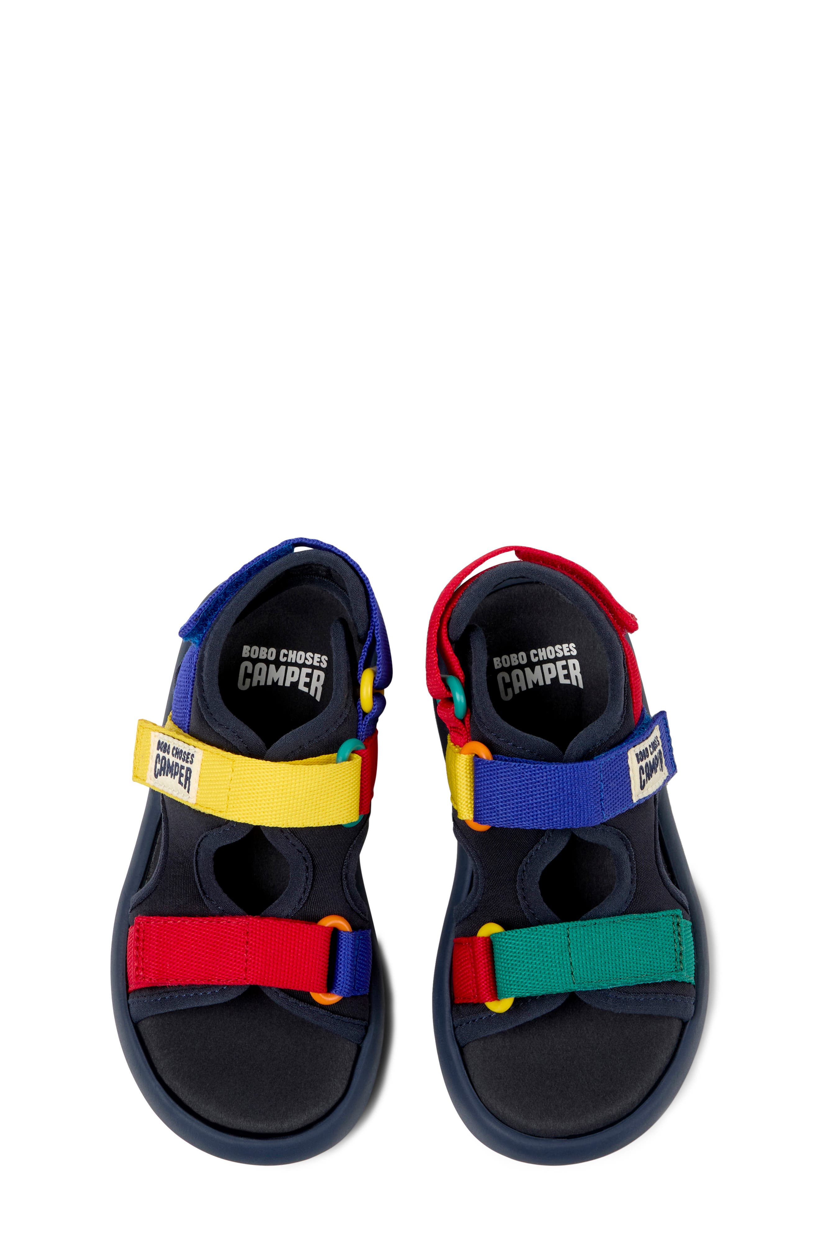 Camper Kids' Twins Mismatch Sandal, Alternate, color, Multi - Assorted