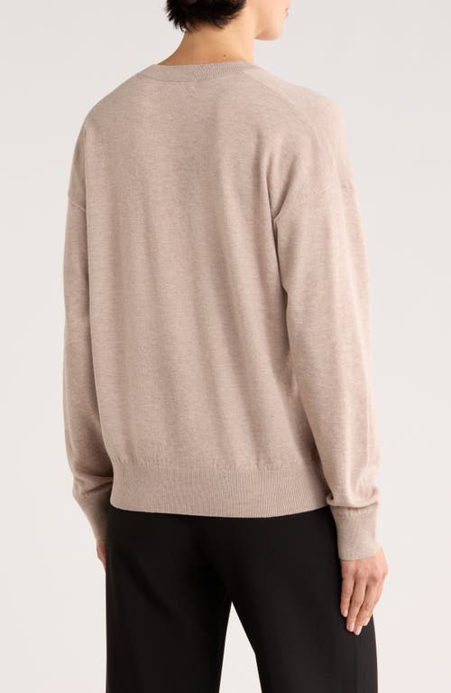 Nordstrom Rack V-neck Pullover Sweater In Nude