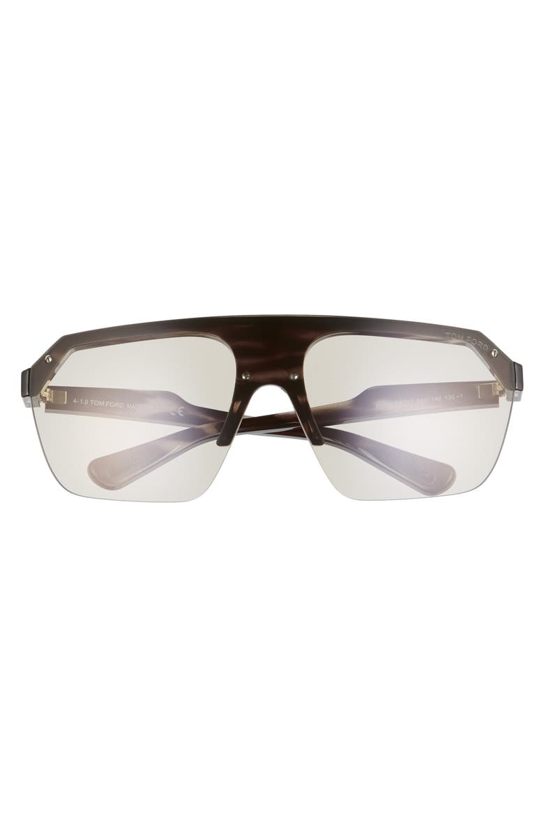 Razor 146mm Shield Sunglasses, Alternate, color, HAVANA/ OTHER/ SMOKE