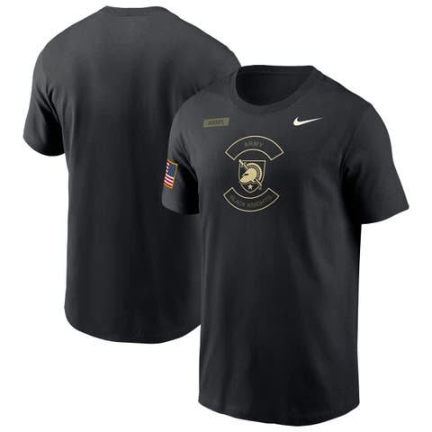 Men's Nike Black Army Black Knights 2025 Military Appreciation Dri-FIT T-Shirt