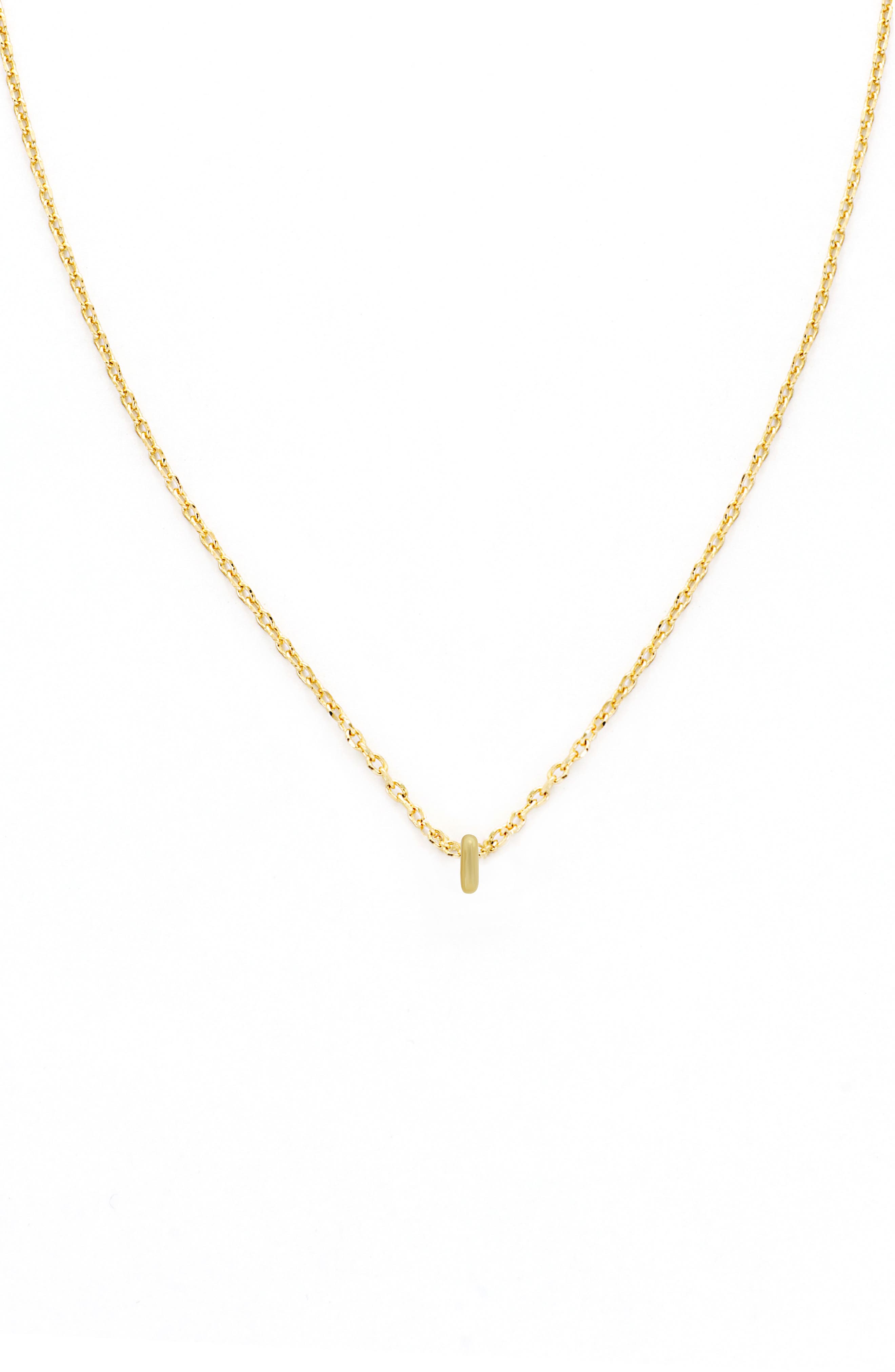 Panacea Bubble Initial Necklace