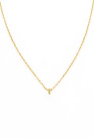 Panacea Bubble Initial Necklace