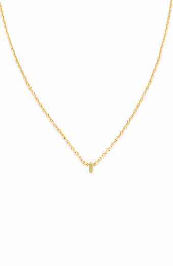 Panacea Bubble Initial Necklace