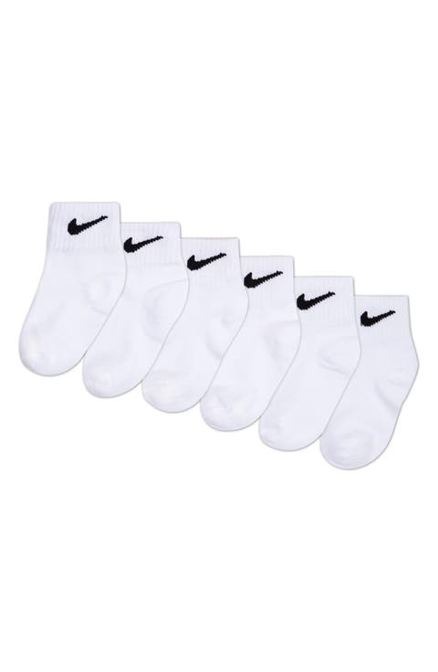 Assorted 6-Pack Cotton Blend Socks (Baby)