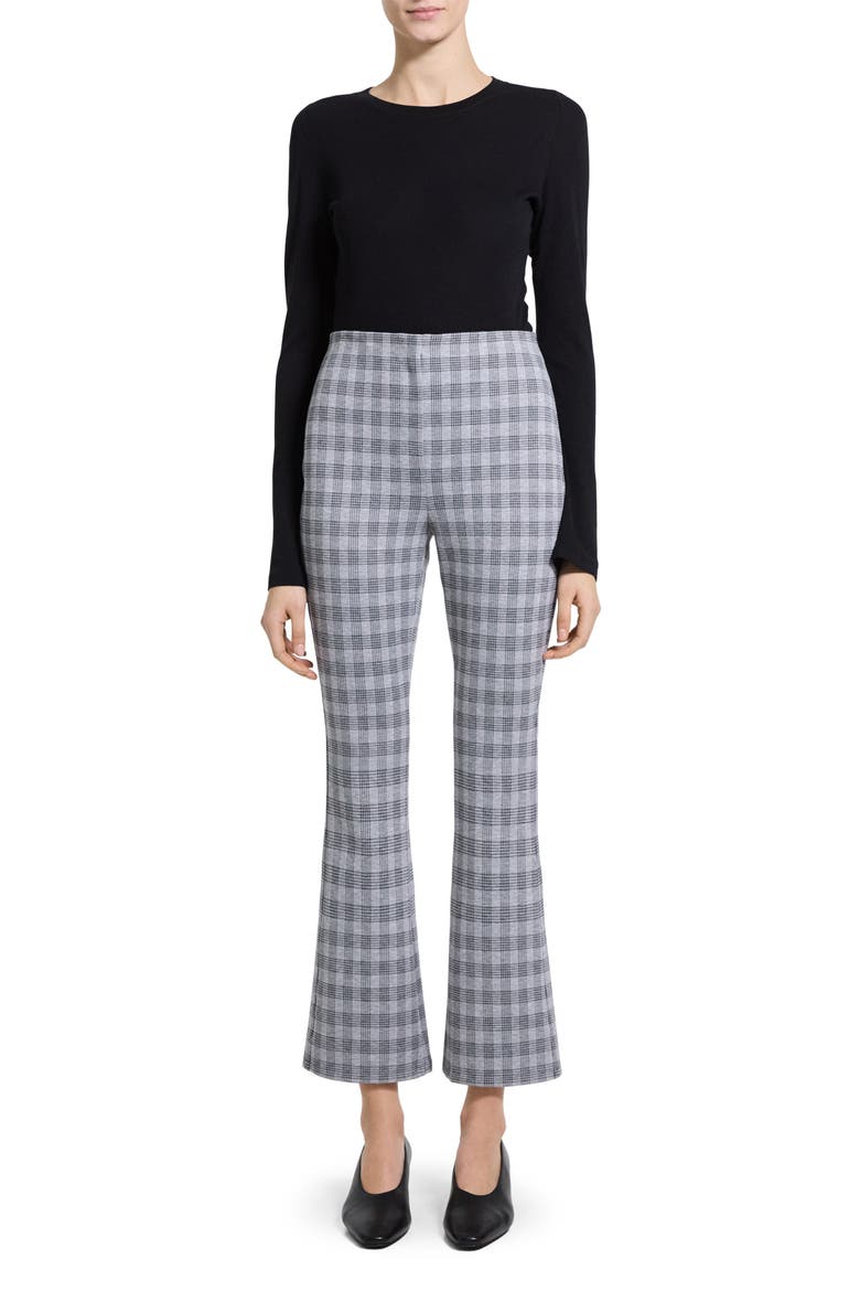Kick Flare Pants, Alternate, color, GREY MULTI