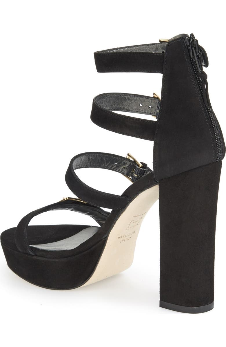 Stuart Weitzman 'Fourbucks' Platform Sandal, Alternate, color,