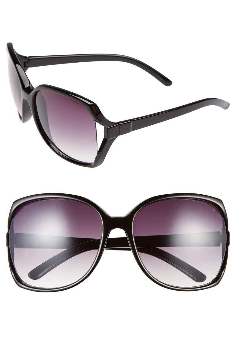 BP. 'Nikki' 60mm Sunglasses, Main, color, 