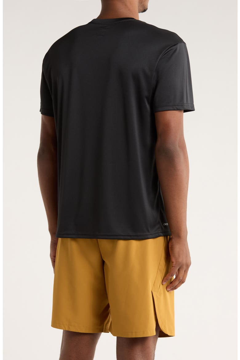 Hydroguard Swim T-Shirt, Alternate, color, BLACK