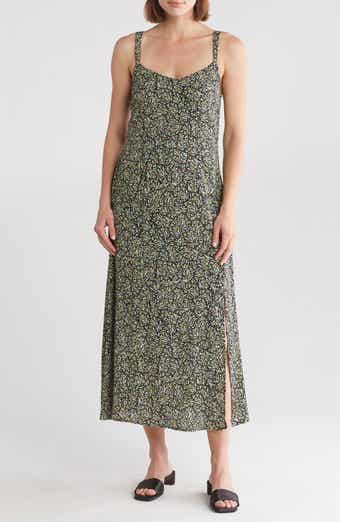 Lovestitch Ditsy Print Maxi Dress