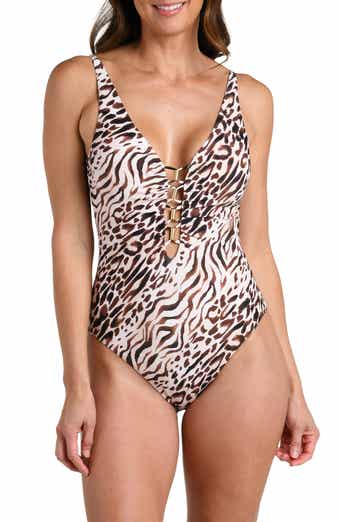 Fierce Territory Leopard Print One-Piece Swimsuit