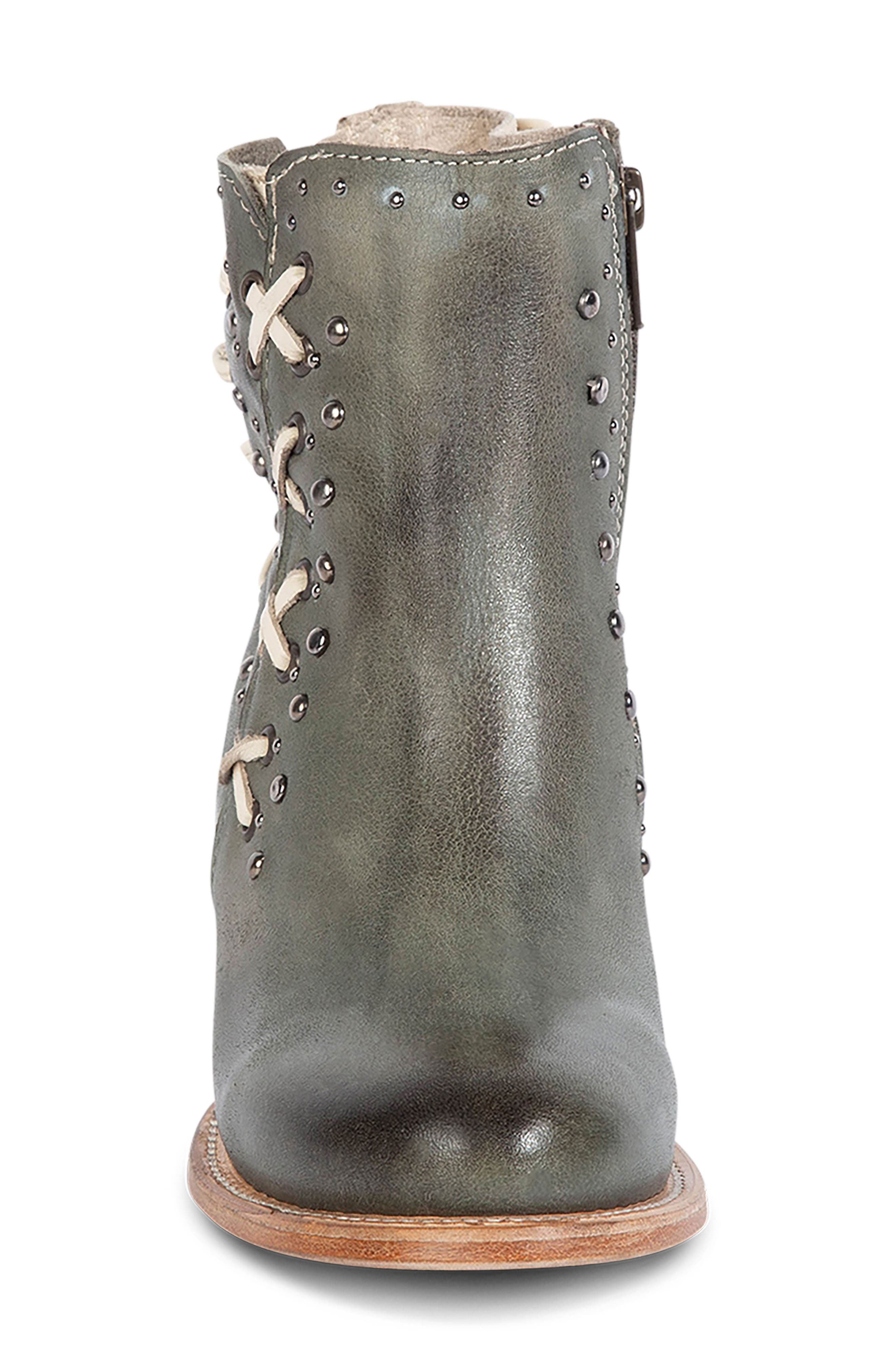 Columbia Leather Bootie, Alternate, color, GREY BLUE