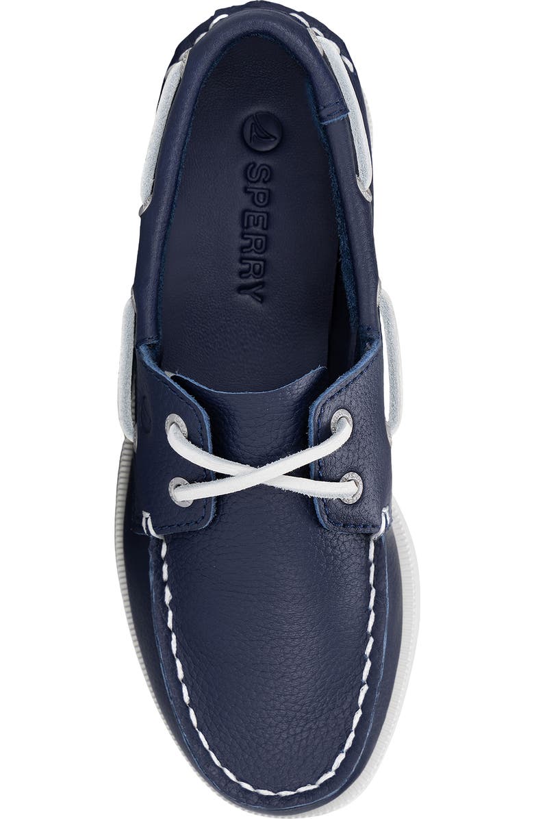 Sperry Kids' Authentic Original Boat Shoe, Alternate, color, Midnight Blue