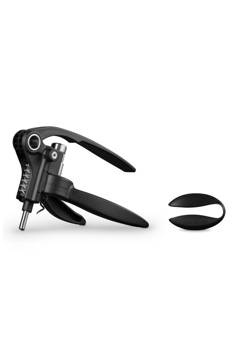 Original Lever Corkscrew Wine Opener, Main, color, BLACK (NON-METAL)