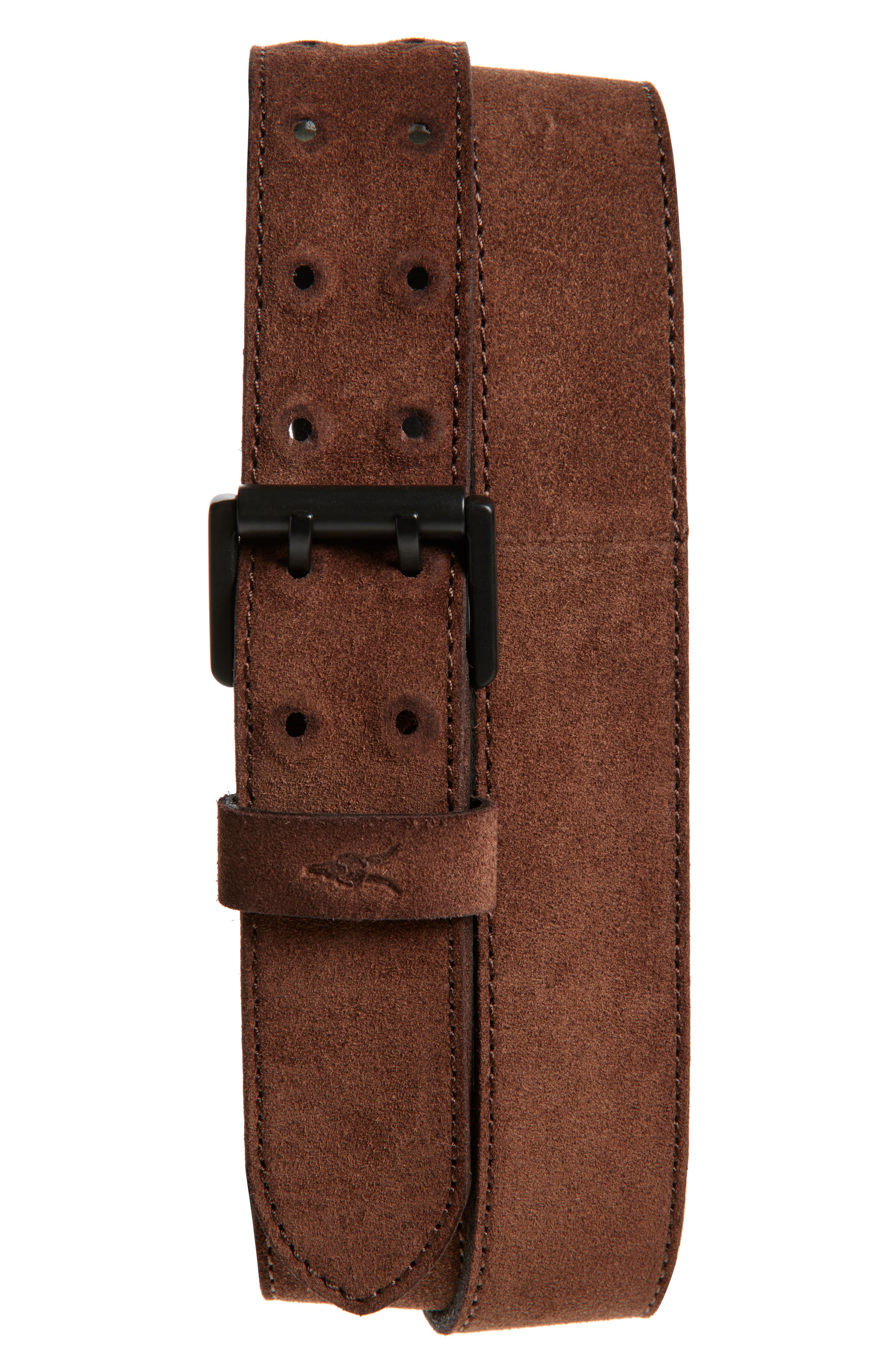 AllSaints Covered Eyelet Leather Belt