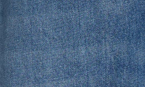 Jw Anderson Twisted Workwear Anchor-patch Denim Shorts In Blue