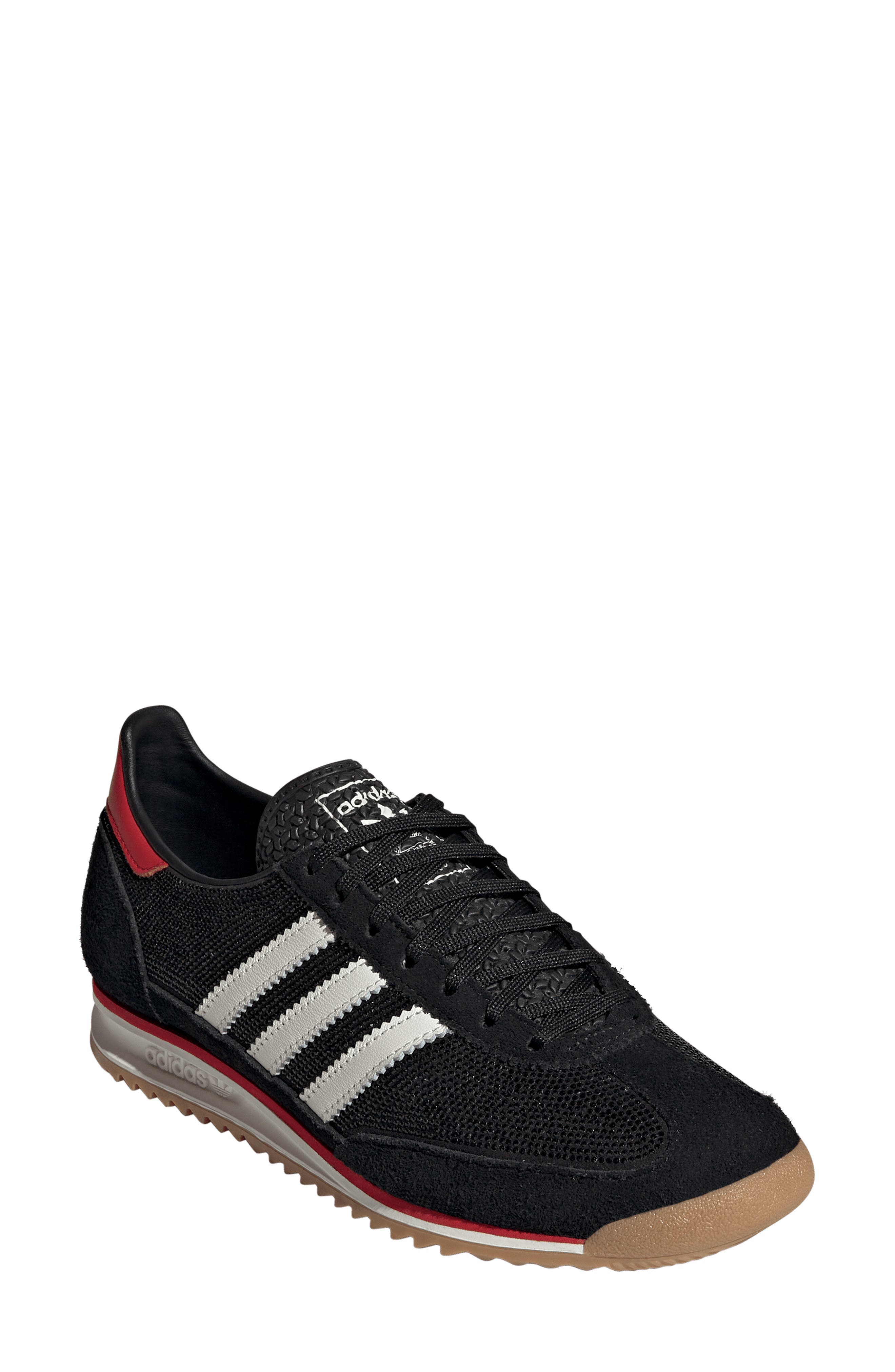 adidas SL 72 Sneaker, Main, color, Black/ Off White/ Scarlet