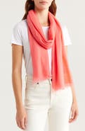 Nordstrom Textured Cashmere Scarf