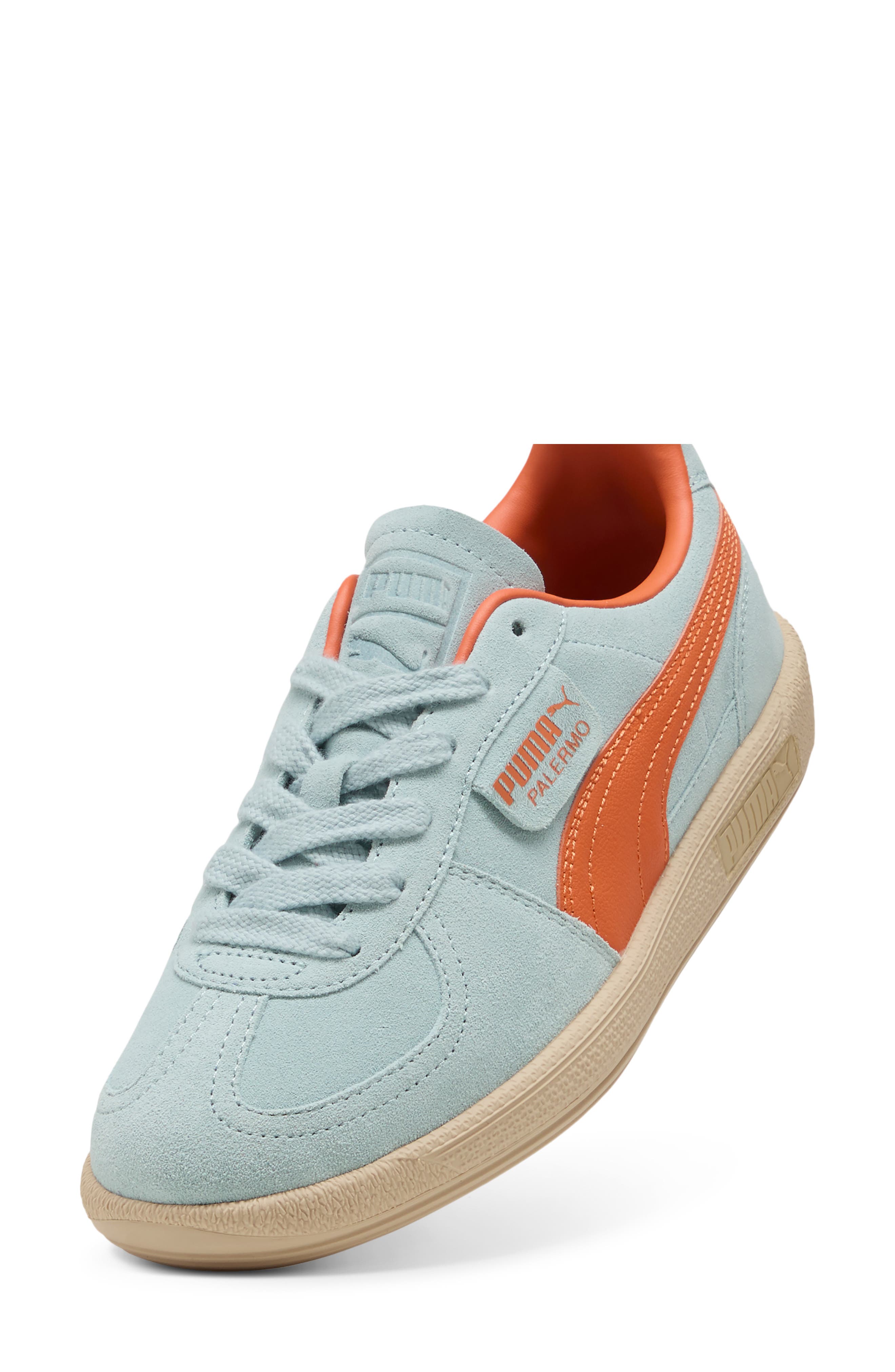 PUMA Palermo Sneaker, Alternate, color, Modern Mint-Maple Syrup