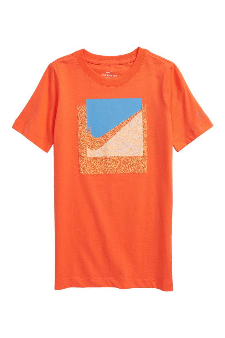 Sportswear Kids' Graphic Tee, Main, color, TURF ORANGE