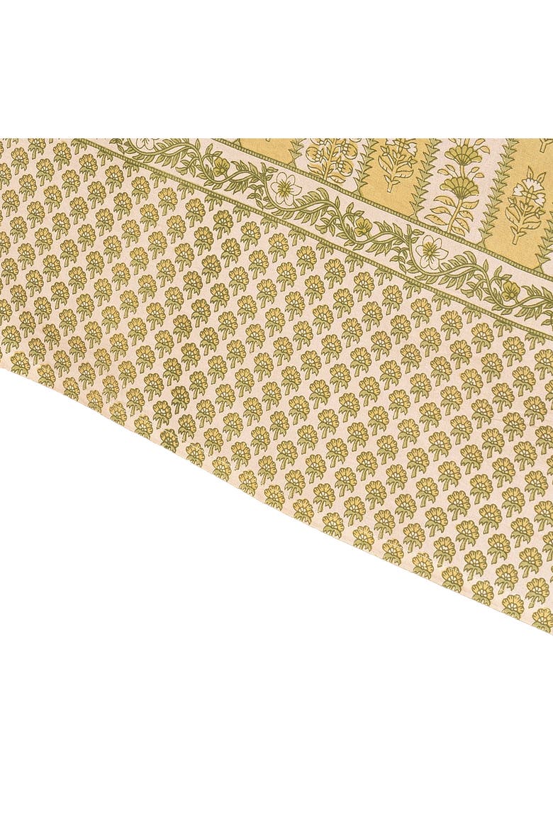 Provence Avignon Tablecloth, Alternate, color, Pistache 71" x 71"