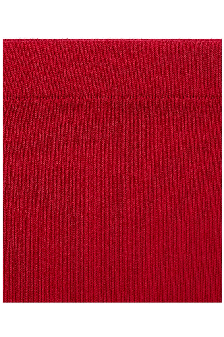 Knit Miniskirt, Alternate, color, RED