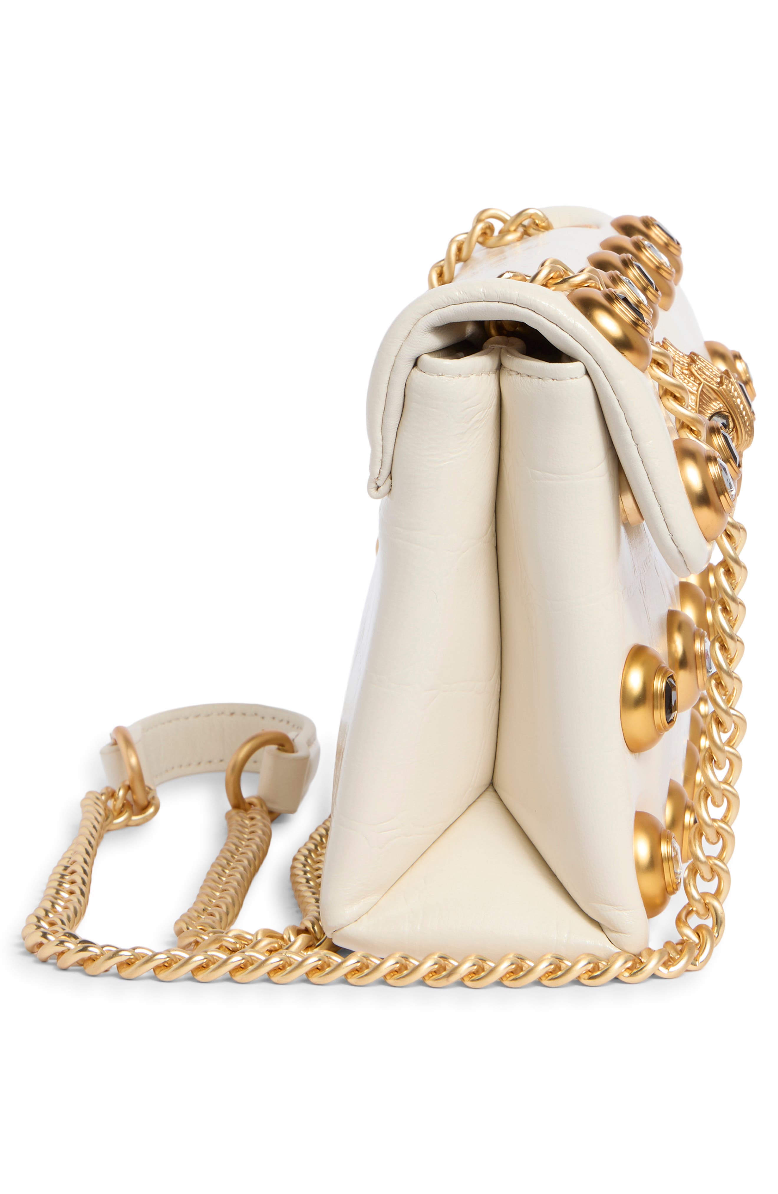 Kurt Geiger London Medium Kensington Crossbody Bag, Alternate, color, Bone