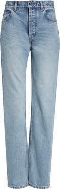 Saint Laurent Relaxed Straight Leg Jeans