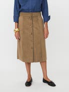 Masai Copenhagen MaSynnora Button Front Midi Skirt
