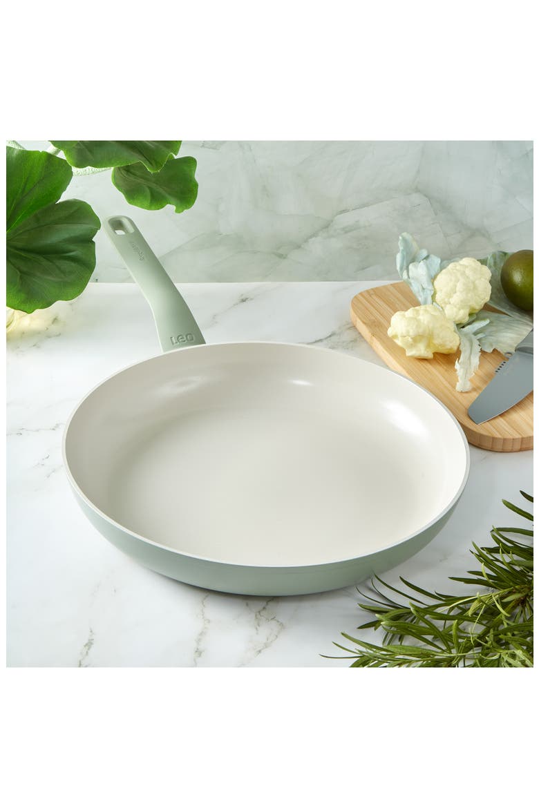 Leo Balance 3-Piece Frying Pan Set, Alternate, color, SAGE